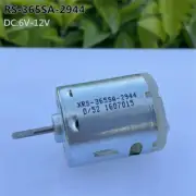 RS-365SA DC 6V-12V 23500RPM High Speed Mini 27.5mm Round Electric Motor D shaft