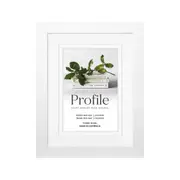 Profile Deluxe Photo Frame White 10cm x 15cm