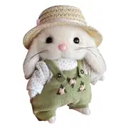 Gardener bunny doll plush toy doll
