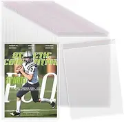 Feifeiya 80 Pcs Magazine Protectors For Collectors Clear Plastic Magazine Sleeves 9.25 X 11.42 Inch Comic Book Size Cellophane Bags Resealable Protective Storage Display For Guides Documents Photos
