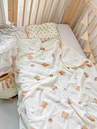 四季皆宜嬰兒蓋毯柔軟溫暖呵護寶寶一整年 (5.2折)
