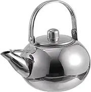 Happyyami Stainless Steel Teapot Infuser Large Capacity Tea Kettle Filter Thicken Tea Pot Cup Set for Home Office