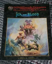 TSR AD&D SEA OF BLOOD 9560 Adventure Book SEALED 1997 **NEW**