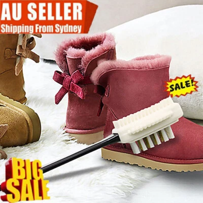 Cleaning Brush Suede Leather Nubuck Shoes Boot Cleaner Stain DuIH