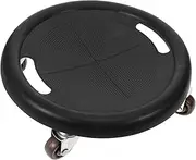 GOOHOCHY Belly Plate Treadmills for Home Waist Ab Toning Gear Waist Core Coaster Abdominal Trainer Exercise Storage Rack Waist Twisting Disc Sliders for Working Out Knee Mat Black Pp