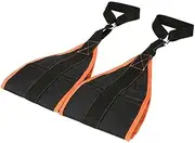 KICHOUSE Abdominal Training Straps 2pcs Gym Straps Elastic Cantilever Sling for Home Office and Gym