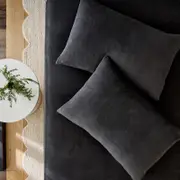 MyHouse Cosy Cuddle Fitted Sheet Set - Charcoal - Double