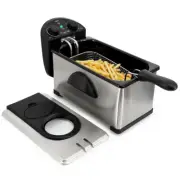 Electric Oil Deep Fryer with Adjustable Temperature Control