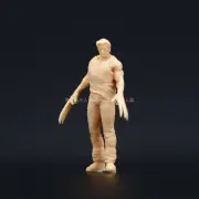1/43 Wolverine Logan Male Scene Miniatures Figures Doll For Cars Vehicles Toys