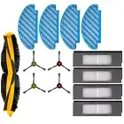 Roller Brush Replacement For Ecovacs DEEBOT OZMO T9 T8 AIVI Max N8 Pro + Vacuum