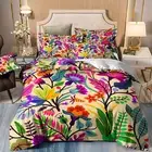 Luxurious Floral Duvet Doona Quilt Cover Set Single/Double/Queen/King Pillowcase