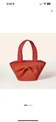 BNWT Raffia Bow Tote Bag - kate spade new york xTarget Red