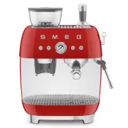 Smeg Espresso Coffee Machine - Red EGF03RDAU