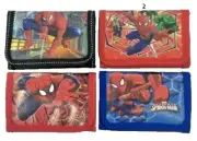 2x Spiderman Purse Superhero TriFold Wallet Birthday Gift Idea Random Pick 2
