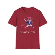 Techno Baseball 2 Unisex Softstyle T-Shirt