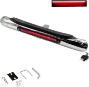 28" Hitch Step W/Led Brake Light Class III & IVwith Hitch Pin & Hitch stabilizer