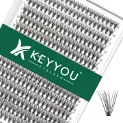 Lash Clusters 300Pcs Individual Lashes 20D 0.07C Curl 8-16MIX Lash Extensions Cl