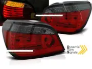 Luces traseras LED for BMW E60 LCI 07-09 Indicadores secuenciales de humo rojo E