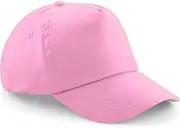 [HiFEN] Unisex Kids 5 Panel Pre-Curved Plain Adjustable Baseball Cap