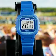 Casio LA-20WH-2A Ladies Blue Digital Watch with LED Light 5 Year Battery