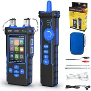 Network Cable Tester with Optical Power Meter VFL, RJ11 RJ45 Cable Toner Ethe...