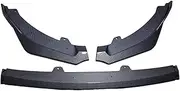 Front Spoiler Lip for Kia for Stinger GT CK for T-GDI for CRDI 2018-2024 Body Kit Cover ABS Black Splitter Spoiler Lip Set Guard Car Front Bumper