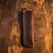 Custom Handmade Cow Leather Case Fix Blade Folding Knife Sheath Leather Scabbard