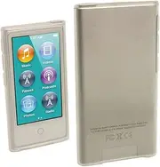 U2009 Clear Glossy Durable Crystal Gel Skin (TPU) Case Cover & Screen Protector Compatible with Apple iPod Nano 7th Gen 7G 16GB