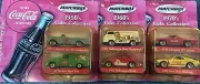 New SEALED 2001 Matchbox Coca Cola 1950 1960 1970 Coke Collection Chevy VW Ford