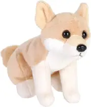 Wild Republic Pocketkins Eco Dingo, Stuffed Animal, 5 Inches, Plush Toy, Made...
