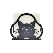 Napkin Holder for Table Black Metal Napkin Holder Cut Standing Napkin Holders...
