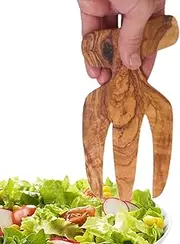 Salad Serving Claw | Wooden Salad Tongs Serving Claw - Creative Ergonomic Kitchen Gadgets Handmade Small Food Mixing Tools for Vegetables Pasta Sauces