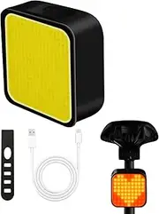 Bicycles Tail Lights Rechargeable - Rear Bike Light - Rechargeable Wireless Blinker with Heart Design Accessories for Scooter Skateboard Tricycle Kids Riding Safety