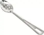 Thunder Group Perforated Basting Spoon with Stainless Steel Handle, 13-Inch