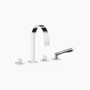 Dornbracht 27532782-00 MEM Four Hole Widespread Deck Mount Tub Filler Chrome