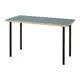 IKEA 書桌/工作桌, 深土耳其藍/黑色, 120x60 公分