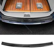 For Kia Carnival 22-23-2024 Black Steel Outer Rear Bumper Protector Guard Plate (for: Kia)