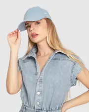 [Belle & Bloom] Belle Baseball Cap - Stonewash One Size