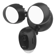 EZVIZ LC1C Security Camera and Floodlight Wireless Outdoor 1080p w Alarm CS-LC1C - Black
