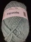SKEIN/BALL OF FILLO BLU FILZWOLLE FELTING WOOL) YARN - COLOR #205 MINT GREEN