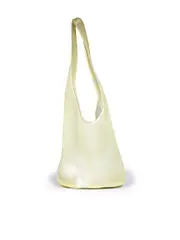 Yellow Bindle Mesh Shoulder Bag