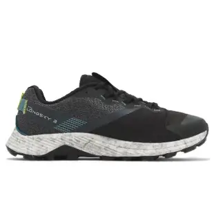 【MERRELL】野跑鞋 MTL Long Sky 2 Shield 女鞋 黑 綠 越野 防水 戶外 反光 黃金大底(ML067432)