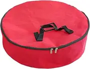 [Generico] Garland Bag - 60 cm Garland Bag | Garland Box | Large Garland Container with Zip for Christmas Wreath 60 cm / 24 Inches | Storage Bag For Org
