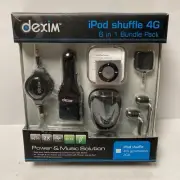 NEW Apple iPod Shuffle 4th Generation 2GB Silver A1373 6 In 1 Bundle Pack 2010