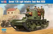 Hobby Boss T-26 Light Infantry Tank 1935 Military Land Vehicle Model Building Kit