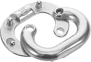 POPETPOP Heavy Duty Stainless Steel Link Connector Quick Connect Chain Coupler for Heavy Load Applications Durable Fastener with High Strength and Easy Installation