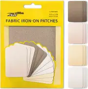 Premium Quality Fabric Iron-On Patches inside & outside Strongest Glue 100% Cott