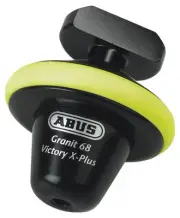 ABUS Brake Disc Lock Granit Victory X-Plus 68 Yellow, Half 56336