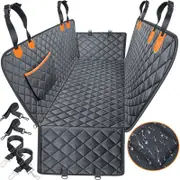 Soft Pet Car Seat Cover Waterproof Durable Scratch-Resistant for Cars Trucks