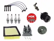 Complete Tune Up Kit Filters Cap Rotor Wires & Plugs for Honda CRV 1999 - 2001 (for: Honda)